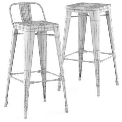Tolix stools — Ver 3