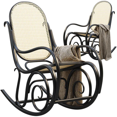 Schaukelstuhl lounge chair — Ver 1