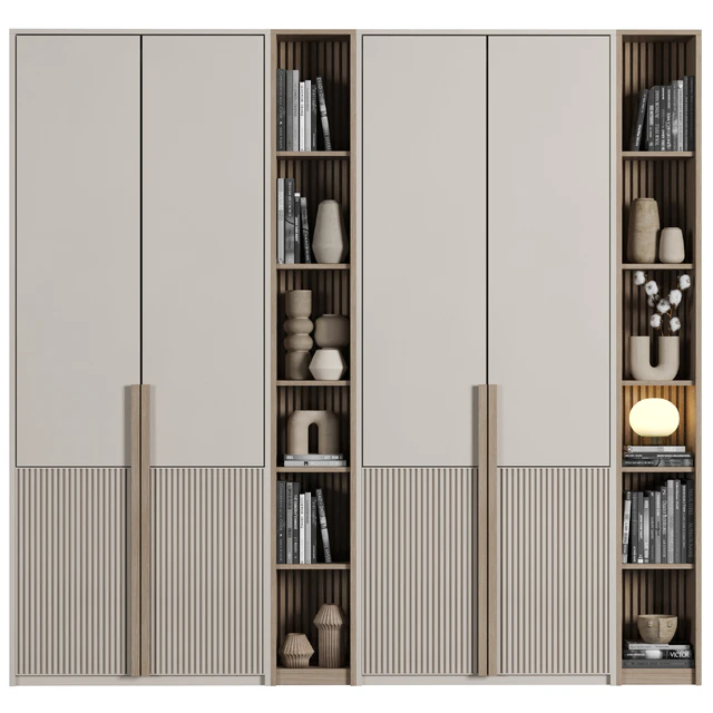 Cabinet with shelves 050 — Скачать