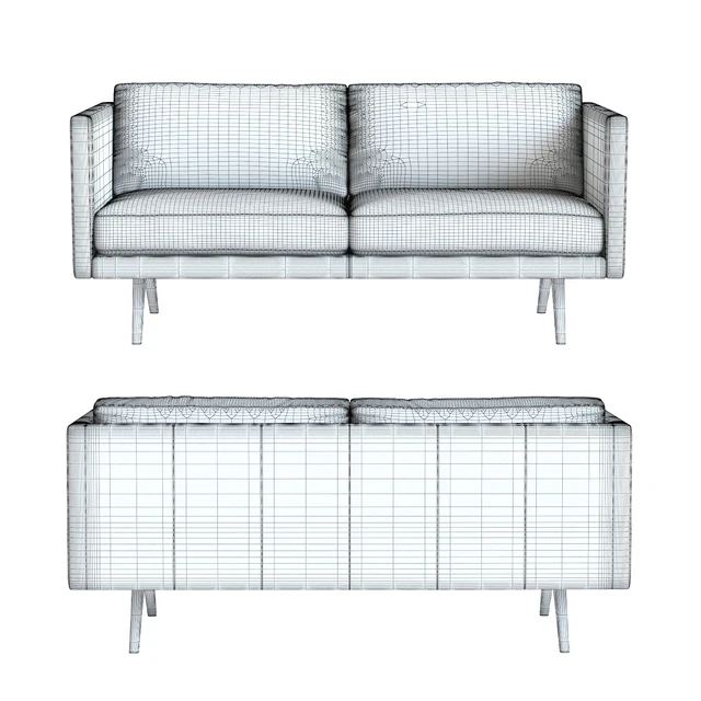 West Elm Brooklyn Leather Sofa — Скачать