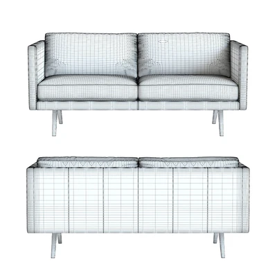 West Elm Brooklyn Leather Sofa — Вид 3