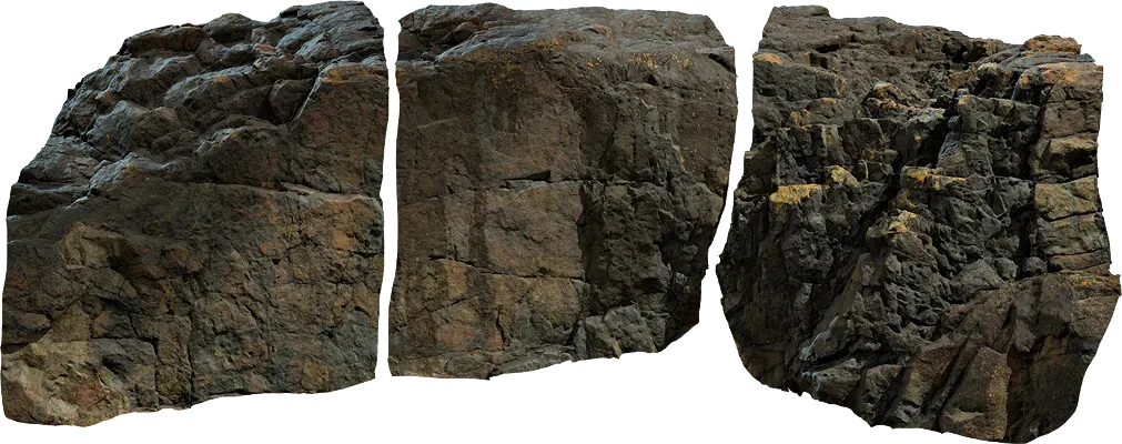 volcanic dolerite cliff 002 — Скачать