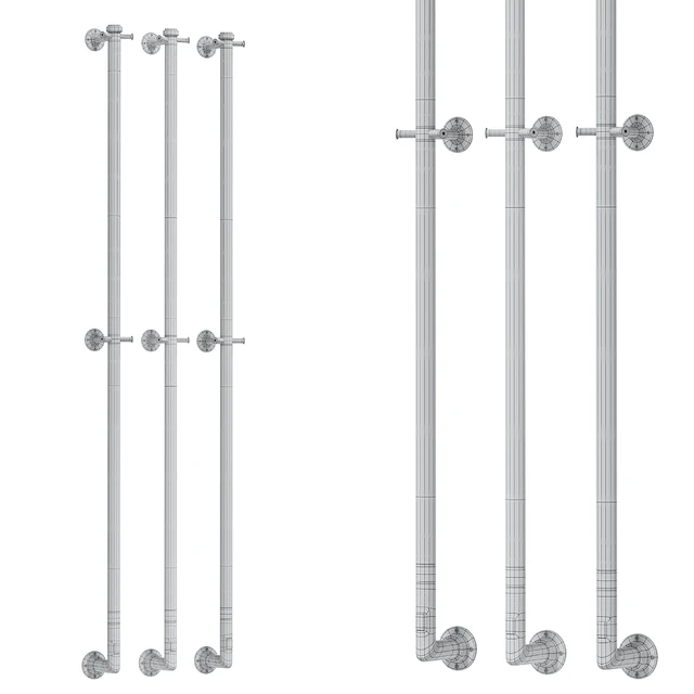 Полотенцесушитель электрический Margaroli Arcobaleno 616CRB-1650 хром — Скачать