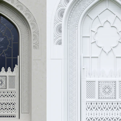 Classic Arabic Window — View 3