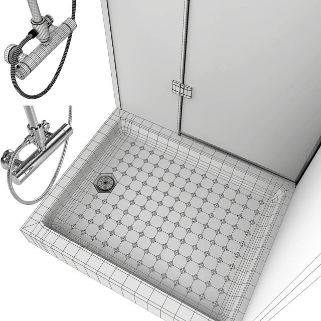 Shower cabins with trays STURM   Set 1 — Descargar