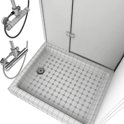 Shower cabins with trays STURM   Set 1 — Ver 6