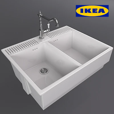 Dumshё, double overhead sink — Ver 3