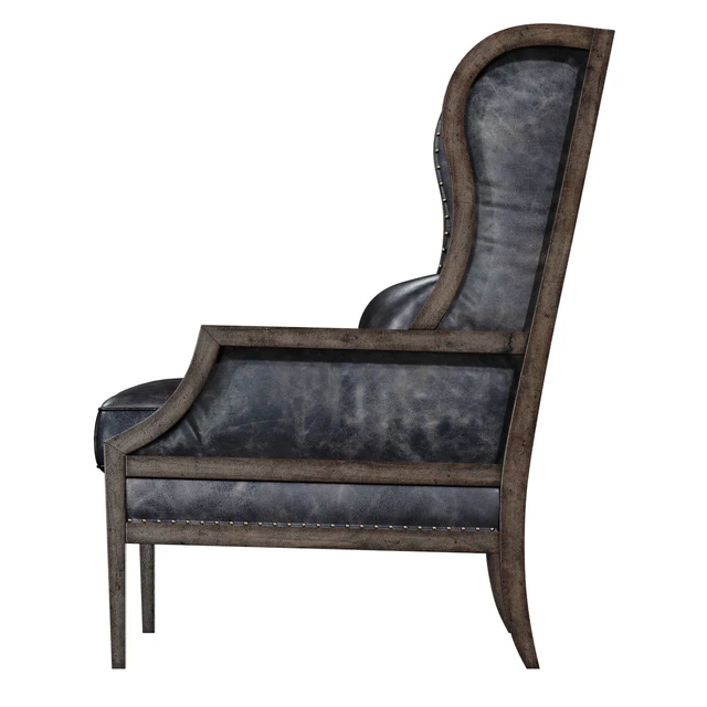 Hooker Furniture Living Room Laurel Exposed Wood Club Chair — Descargar