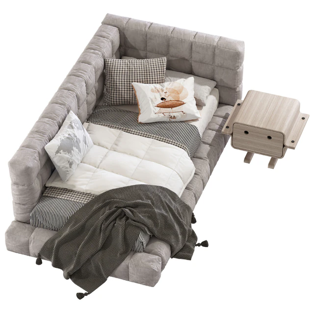 Baldwin Lounge Corner Upholstered Bed 251 — Descargar