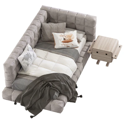Baldwin Lounge Corner Upholstered Bed 251 — Ver 7