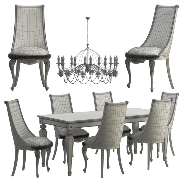 Concreta cucina, Arrogance Impero dinner set — Descargar