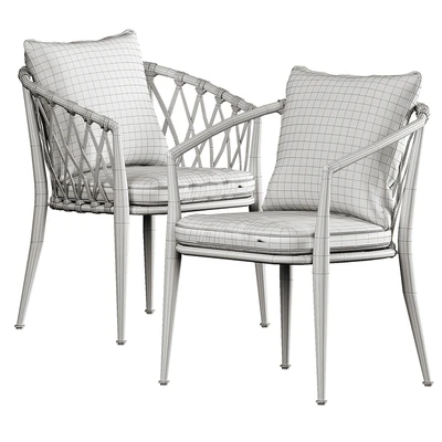 B&B Italy Erica dining table — Ver 3