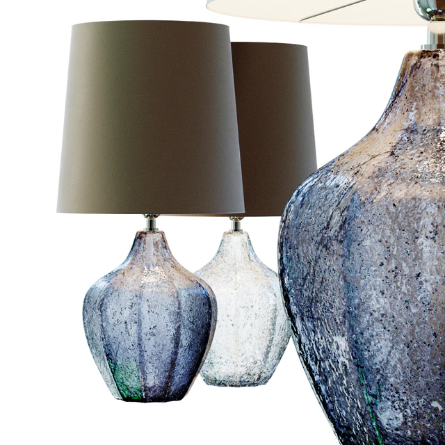 Mid Century Studio Art Glass Buffet Lamp.5 — Descargar