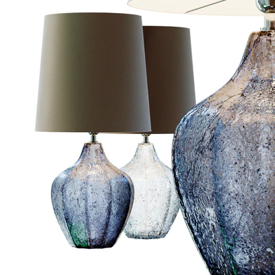 Mid Century Studio Art Glass Buffet Lamp.5 — Ver 1