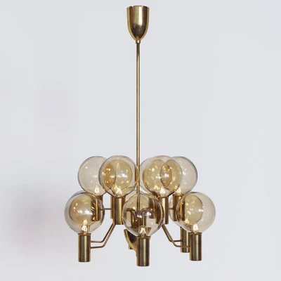 Hans-Agne Jakobsson Ceiling Lamps model T372 / 12 'Patricia' — Ver 1