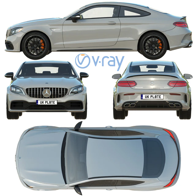 Mercedes-Benz C63 Coupe 2020 — Скачать