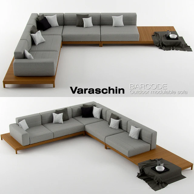 Varaschin - Barcode outdoor sofa — Descargar