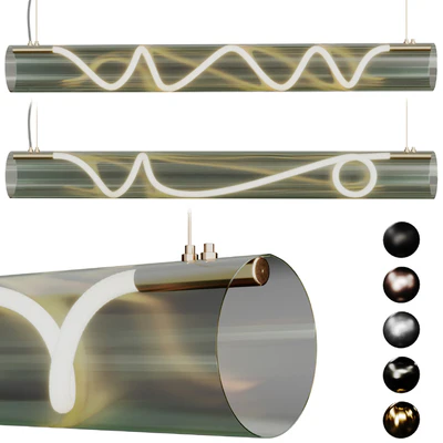 2 Luke Lamp Pendant light (Vessel Suspension 5ft) | 2lights | | 5mat | — Вид 5