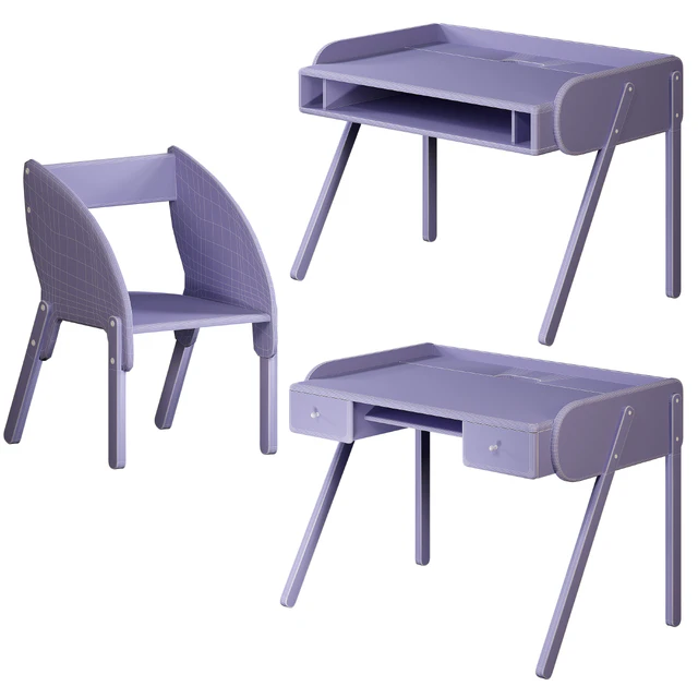 Baby Chipak Desk And Chair Set — Скачать