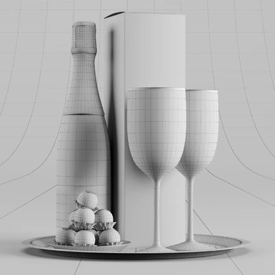 Champagne On A Tray set 2 — Вид 4