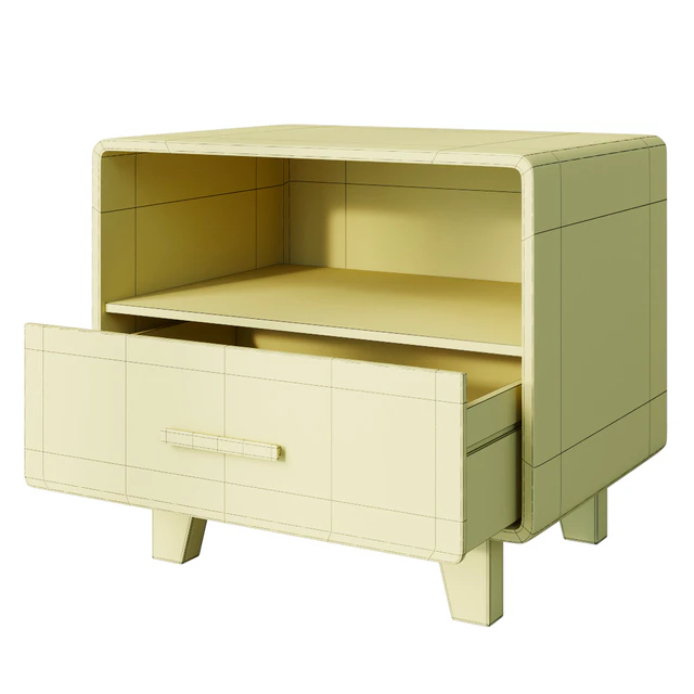 Curbstone Cosgrove 1 Drawer Nightstand Aqua — Descargar