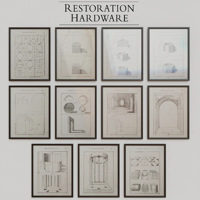 RH The practice of perspective 18c. etches — Вид 1