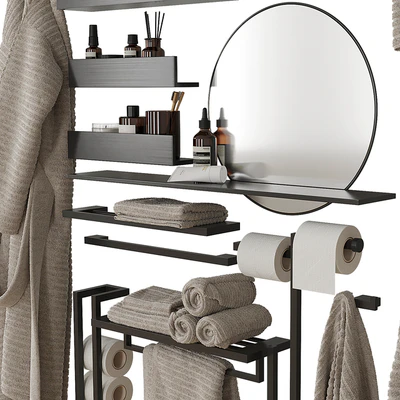 Decorative bathroom set 203 — Ver 6
