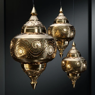 VivaTerra Moroccan Hanging Lamp — Ver 1
