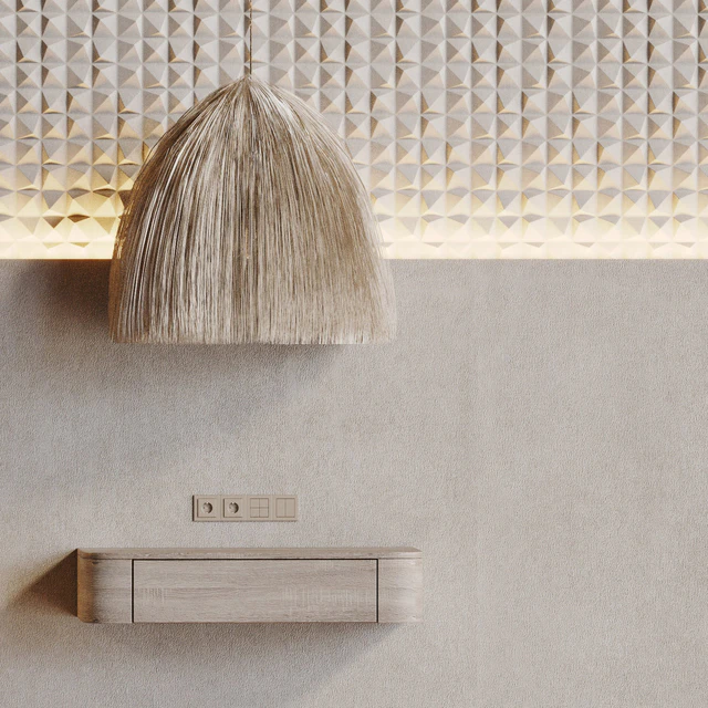 Decorative 3D wall panel 009 — Descargar