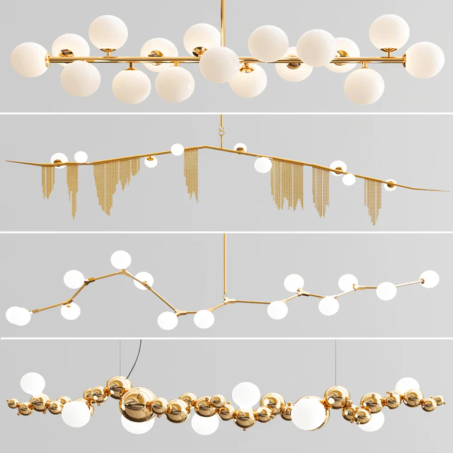 Four Exclusive Chandelier Collection 6 — Скачать
