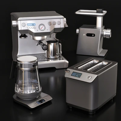 Household appliances BORK silver — View 1