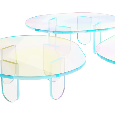 015 Multi-colored Pearl custom coffee table 00 — Вид 6