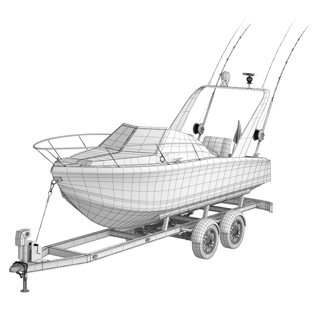 Pleasure fishing boat — Descargar