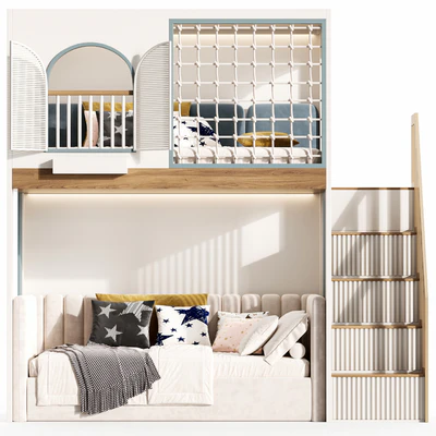 Bunk bed for kids 13 — Ver 6