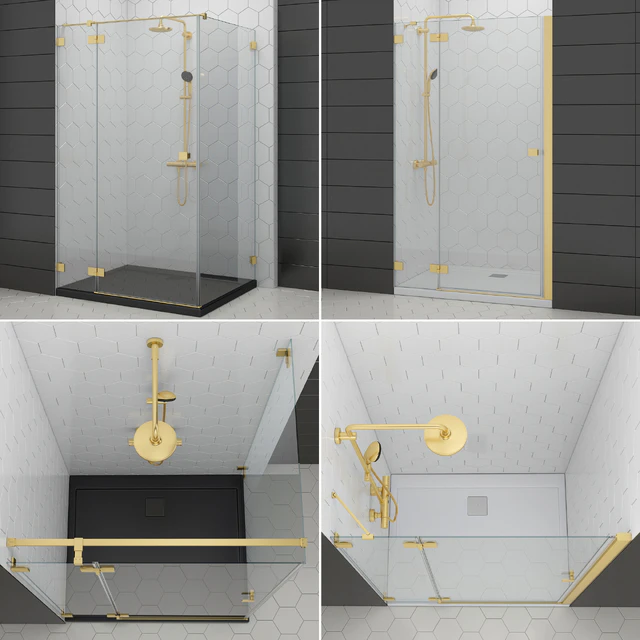 Душевые кабины и двери Radaway | Essenza gold — Скачать