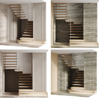 U-shaped staircase — Ver 7