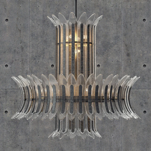 Wired Custom Lighting Palm Chandelier — Descargar