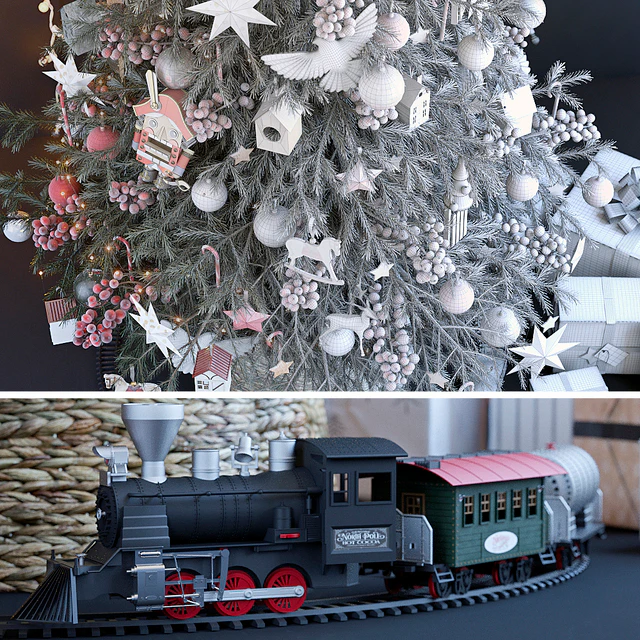 Christmas Tree 6. Vray — Descargar