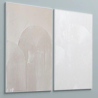 Abstract Arch Plaster Wall Art C-226 — Ver 7