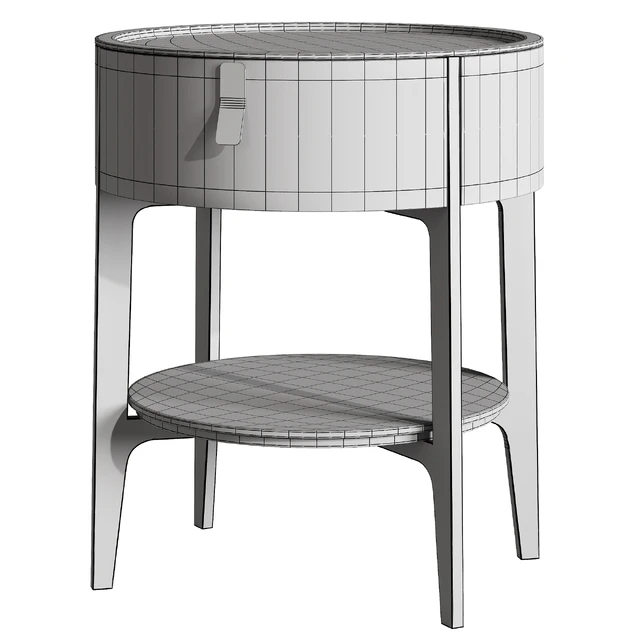 Round bedside table — Download