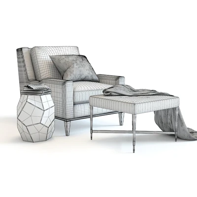 Baker Presido Lounge Chair — Вид 3