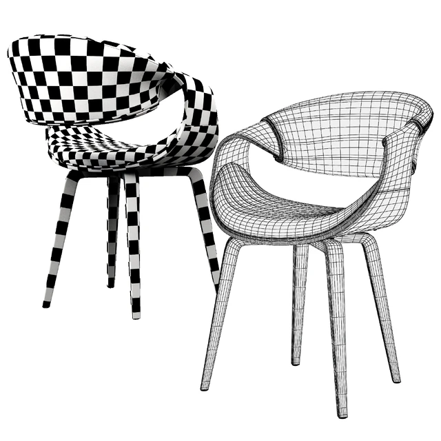 Hassell Upholstered Arm Chair — Скачать