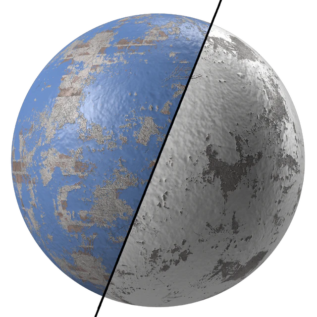 Plaster Materials 28- procedural Materials By sbsar | Pbr | 4k | seamless — Скачать