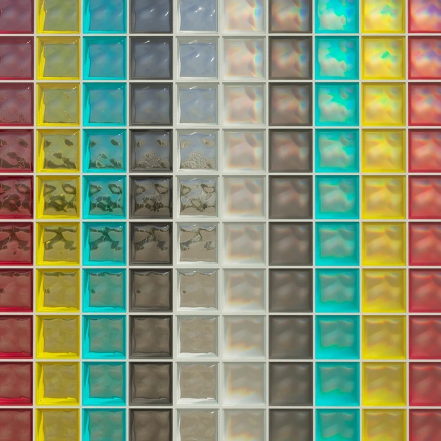 Glass block "Wave" — Descargar
