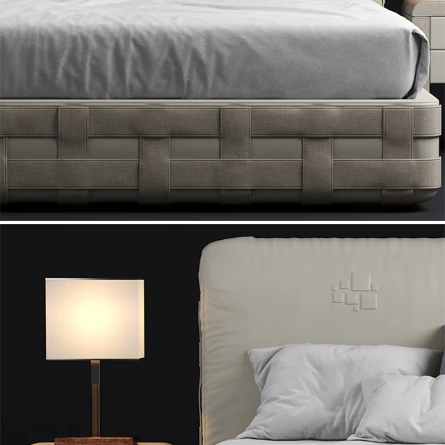 Кровать rugiano braid bed — Скачать