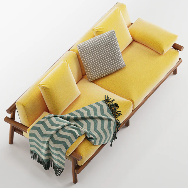 B&B italia Ayana sofa 2 seats — Descargar