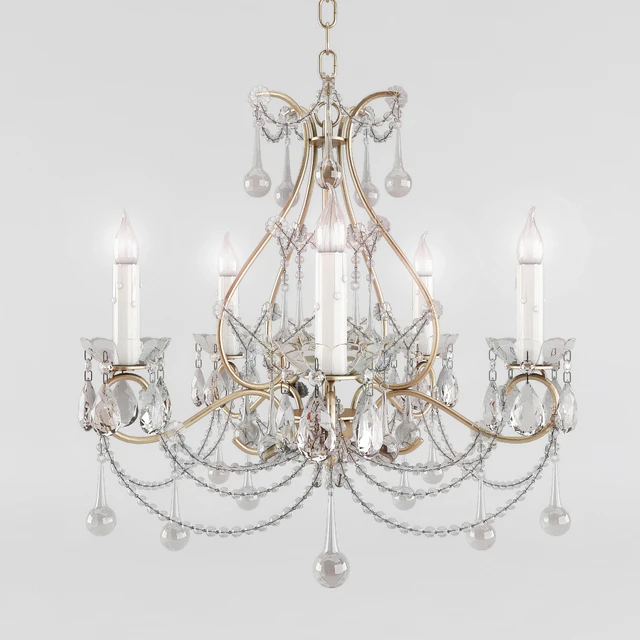 Currey & Company Paramour Chandelier Lighting — Descargar