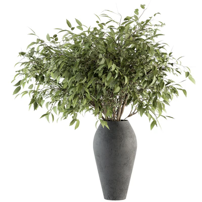 Bouquet - Green Branch in vase 45 — Ver 5