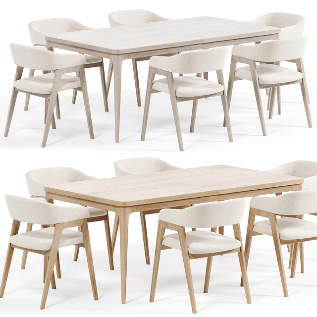 Chelsea Chair, Extensible table New York — Descargar