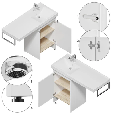 Furniture set Dolomite Freedom 115 L/R — Ver 5